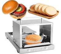 Trancheuse à pain manuelle - Lame réglable en acier inoxydable avec poignée ergonomique pour une coupe précise du pain, des petits pains et des sandwichs