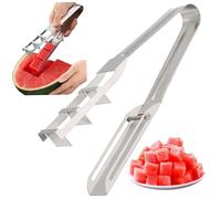 Trancheuse à pastèque, coupe-melon en acier inoxydable de 9 pouces avec poignée confortable, gadgets de cuisine permettant d'économiser du travail pour la décoration la maison