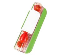 Trancheuse À Raisin - Coupe-raisin En Acier Inoxydable | Trancheuse À Fraises De 7,9 Pouces, Sécurité Au Lave-vaisselle, Coupe-fruits En Seringue Pour Gadget De Cuisine, Outil De Trancheusse De Fruits