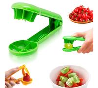 Trancheuse à raisins pour tomates et fraises, pour enfants, tout-petits, raisins pour bébés, raisins, tomates, cerises, fraises, légumes, fruits, salade, gadget de cuisine (vert)