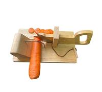 Trancheuse à saucisses - Guillotine - Trancheuse de cuisine stable - Pour saucisses, viande déshydratée et fromage - 29 x 17 x 10 cm