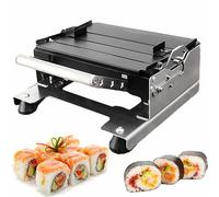 Trancheuse à sushis en acier inoxydable pour rouleaux de 190 mm de long, coupe 2,5/3,5/4,5 cm de largeur, idéale pour jambon, tofu, viande, légumes et fruits