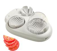Trancheuse à tomates, coupe-fraises, coupe-raisins en acier inoxydable | Outil de coupe de fraise multifonctionnel, appareil de cuisine sûr pour les cuisines à la maison, cater