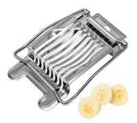 Trancheuse À Œufs - Hachoir À Tomates Polyvalent En Acier Inoxydable, Coupe-viande Pour Déjeuner | Gadget De Cuisine Sans Effort Pour Épicerie Fine, Café, Restaurant Et Usage Domestique, Tranchage