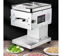 Trancheuse à Viande Electrique 750W avec Lames Inox pour Viande Frais et Légumes