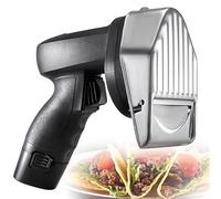Trancheuse à Viande gyroscopique Professionnelle, Couteau à découper électrique à Double Lame, épaisseur réglable pour, Kebab et Doner (Batterie Wave)