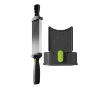 Trancheuse à viande manuelle - 2-4 mm d'épaisseur Coupe-viande manuel réglable, robot culinaire, fendeuse en acier inoxydable pour découper, déchiqueter, couper en dés, demi-boulet