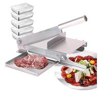 Trancheuse à viande manuelle, coupe-os, hachoir côtes, scie os, levier allongé de 35 cm