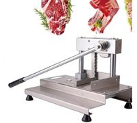 Trancheuse à Viande Manuelle en Acier Inoxydable pour Poisson Poulet Bœuf | Trancheuse à viande manuelle pour poisson, poulet, bœuf et légumes - Parfait pour la maison et la charcuterie