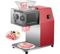 Trancheuse à viande Profi™ - Trancheuse à viande 850 W - 250 kg/pc Trancheuse universelle - espacement des lames 3,5 mm Trancheuse - taille des lames 90x90 mm Trancheuse à saucisses - Trancheuse à lég