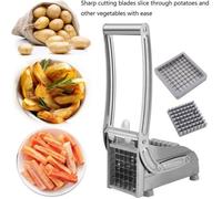 Trancheuse coupe-frites de pommes de terre en acier inox