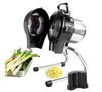 Trancheuse/Coupe-oignons Verts Électrique Professionnelle Pour Oignons Nouveaux, Ail, Machine Électrique À Couper Les Poireaux, Avec Masque D'alimentation Multi-orifices, 6 000 TR/Min, 110 W(FC-110SC)