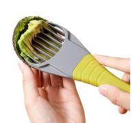 Trancheuse d'avocat 3 en 1 - Outil séparateur de dénoyauteur - Couteau éplucheur pelle avec poignée confortable, idéal pour la cuisine à la maison et la préparation des repas
