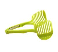 Trancheuse de fruits et légumes - Outil de coupe multifonction pour citron, tomate, kiwi, œuf à la coque et plus | Outil de préparation de cuisine facile à utiliser pour tranches uniformes (résine de