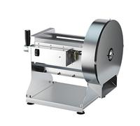 Trancheuse de légumes électrique et manuelle avec ventouses, robot culinaire en acier inoxydable pour oignons, carottes, concombres, jambon, pommes de terre