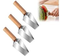 Trancheuse de pastèque en acier inoxydable - Coupe-fruits manuel multifonction - Outil de cuisine pour fêtes d'été et camping - Gadget de tranchage rapide