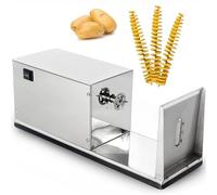 Trancheuse De Pommes De Terre électrique Tornado, Trancheuse Légumes De Chips De Pomme De Terre, Machine De Découpe De Pommes De Terre En Spirale Commerciale Pour Patates Douces Carottes Concombres