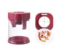 Trancheuse de raisin type fraise fruits tranchage nourriture facile tri labor-sa dispositif de libération gadget E8B5