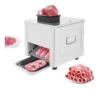 Trancheuse de viande électrique - Lame en acier inoxydable pour usage commercial et domestique, outil de préparation des aliments efficace