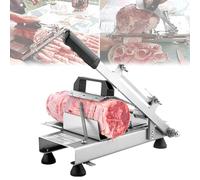 Trancheuse de viande manuelle pour bœuf et agneau, outil de cuisine pour usage domestique, parfait pour trancher les morceaux de graisse de viande