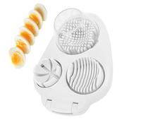 Trancheuse di uova per uova sode taglierina per uova per uova sode, filo in acciaio inossidabile per slicer di funghi, Rossore alimentare multifunzione, strumento per elicottero da cucina con
