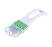Trancheuse d'oignons verts - Coupe-oignon vert - Coupe-légumes - Échalote de printemps Mister | Outil de coupe d'oignon multifonctionnel avec couvercle de protection rétractable, appareil