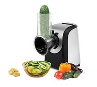 Trancheuse électrique 150 W One-Touch Râpe à fromage et coupe-légumes avec 5 accessoires pour cuisine