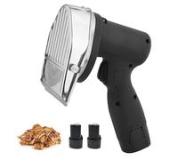 Trancheuse Électrique À Kebab, Coupe-Doner Shawarma Sans Fil 80W Avec 2 Lames En Acier Inoxydable, Épaisseur Réglable De 0 À 8 mm, Couteau De Découpe Rechargeable Pour Rôtisseries Et Restaurants