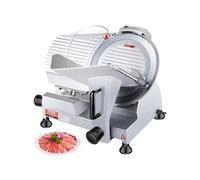 Trancheuse Electrique Commerciale 320W 30cm 400tr/min En Acier Inoxydable Et Alu