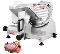 Trancheuse Électrique Commerciale-VEVOR-200 W-350-400 tr/min-Couper en Tranches Viande Fromage Légumes Fruits