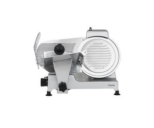 Trancheuse électrique HKOENIG MSX252 Lame 25 cm Coupe réglable 0-12 mm Gris métal