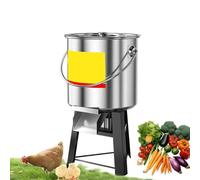 Trancheuse électrique pour aliments et légumes, transformateur multifonction en acier inoxydable avec 4 lames, 1000 W pour fermes et élevages