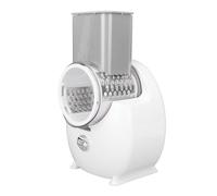 Trancheuse électrique, Râpe à Fromage électrique pour la Cuisine à Domicile, en Acier Inoxydable, Broyeur électrique à Commande Unique, pour Fruits, Légumes et Fromages
