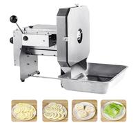 Trancheuse électrique Réglable De 0 à 0,4 Po D'épaisseur, Coupe-Fruits Commercial, Modes Manuel Et électrique, For Fruits, Pommes De Terre, Hachoir à Oignons