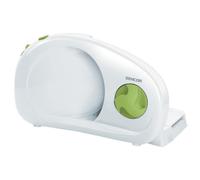 Trancheuse électrique - - Sfs 1001gr - 100 W - Blanc / Vert Sencor