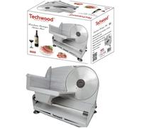 Trancheuse électrique - TECHWOOD - 150W - Lame inox démontable - Ø 190 mm - Epaisseur de tranchage 0 à 15 cm