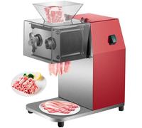 trancheuse électrique - VEVOR - Trancheuse à Jambon 3,5 mm 1440 tr-min en Acier Inox et Matériau PC Transparent 850 W