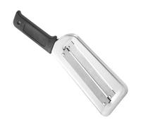 Trancheuse en acier inoxydable double couche - Base antidérapante - Coupe uniforme - Ustensile de cuisine - Chou, carotte, Nettoyage facile - Râpe pour trancheuse