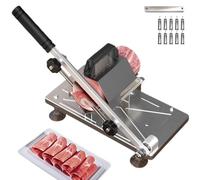 Trancheuse manuelle à viande congelée, coupe-viande, en acier inoxydable, rouleau de viande de bœuf, de mouton, pour Hot Pot KBBQ