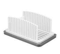 Trancheuses à pain maison, largeur réglable, guide de coupe de pain avec plateau à miettes, planche à découper pliable et compact, outil de tranchage de pain pour sandwichs à levure