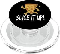 Tranchez ! Pièce de Tarte à Pizza PopSockets PopGrip pour MagSafe
