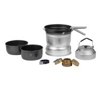 Trangia Ensemble de cuisine anti-adhésif avec bouilloire et brûleur à spiritueux 25