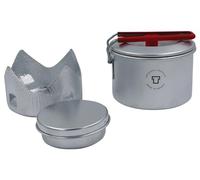 Trangia Réchaud à gel compact Micro Light Ultralite | Parfait pour le camping en solo | Comprend un gobelet en T avec couvercle