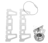 Trangia Support en croix ultra léger en acier inoxydable pour tente ou camping