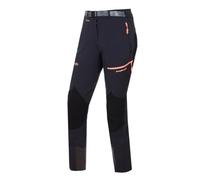 TRANGO, Pant. Largo TRX2 DURA WM Pro (PC008615), Negro/Naranja, Talla S