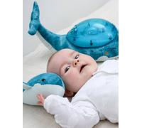 Veilleuse tranquil whale family bleue