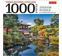 Tranquil Zen Garden in Kyoto Japan- 1000 Piece Jigsaw Puzzle: Ginkaku-ji, Temple of The Silver Pavilion (Finished Size 24 in X 18 in)