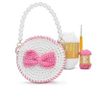 TranquilHome Kit Crochet Debutant Complet, Crochet Kit Pour Débutants Pour Crocheter Des Sac à Main, Kit Crochet Amigurumi Débutant Avec Une Analyse Vidéo étape Par étap, Kit Funny Crochet