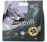 Tranquille Litière Minérale pour Chat 8L (Lot de