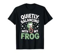 Tranquillité en équilibre avec ma Grenouille T-Shirt